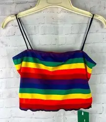 SheIn  pride crop top NWT