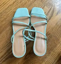 Blue  Sandals