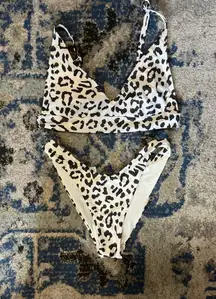 Aerie Cheeky Bikini Set High-Cut