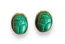 Kara by Kara Ross Scarab Clip on Earrings