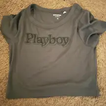 Playboy crop Top