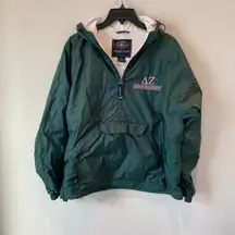 Charles River Apparel Delta Zeta Windbreaker Pullover