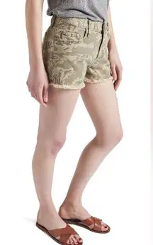 Current/Elliott The Boyfriend Broken Camo Shorts