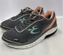 GDEFY Gravity Defyer‎ Versoshock Mighty Women's Comfort Shoes Sz 9 Gray/Peach