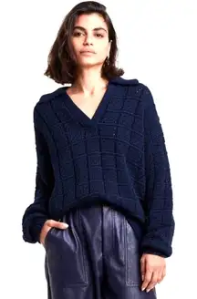 RACHEL COMEY x Target Polo Pullover Chunky Knit Collared Sweater Size 3X