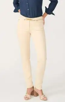 J. McLaughlin Lexi Jeans in Raw Beige Size 12