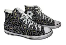 Converse All Star High Top‎ Leopard Print Sneakers Women's US 11 Trendy