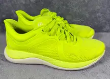 Women's 6.5 Lululemon Chargefeel Low Workout Shoe Highlight Yellow Light Ivory