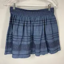 American Eagle Outfitters Chambray Mini Skirt Sz 0