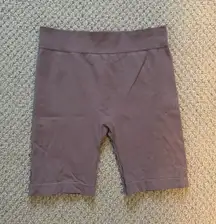 Free People Ribbed Biker Shorts