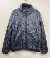 Patagonia  Lightweight Black Nano Puff Jacket - size Large