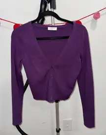 babaton knit v-neck cardigan