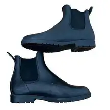 Classic black rainboots waterproof comfortable shoes boots style fall autumn