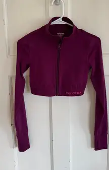 Peloton Cadent crop jacket and legging set size xs