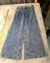 BDG urban outfitters A-wide 26 Wide-Leg Blue Denim Jeans