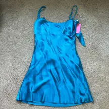 Amanda Uprichard Blue Dress