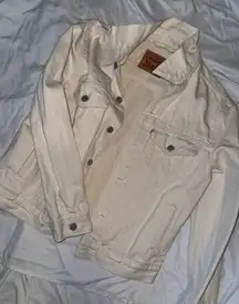 Levi’s White Denim Jacket Jean Women’s Small