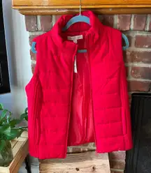 NWT Red Vest