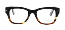 TOM FORD Unisex Square Eyeglasses Glasses FRAMES Tortoise Black TF5379 Women Men