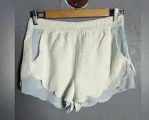A.L.C. Scalloped Shorts, fun and feminine. Size 2