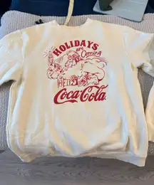 Coca-Cola Sweatshirt Christmas Santa