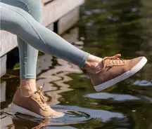 Vessi The Weekend Sneakers in Oak Brown Women’s US 8