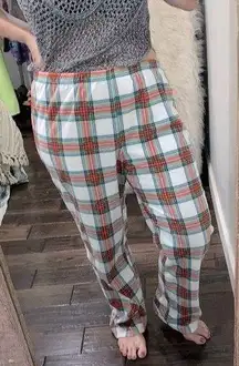 Wondershop plaid flannel pajama pants size large