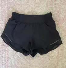 Lululemon black Hotty Hot Shorts 2.5" High-Rise