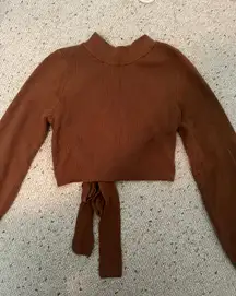 Double Zero Brown Sweater