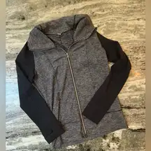 Grey Lululemon Zip Up Jacket Size 6