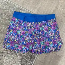 Birdies and Bows Chipping Cheetah Animal Print Swinging Scallop Golf Shorts 4