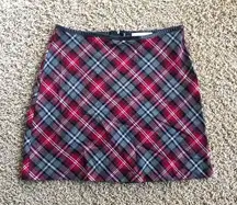 Vintage A.Byer plaid skirt Sz 3 XS