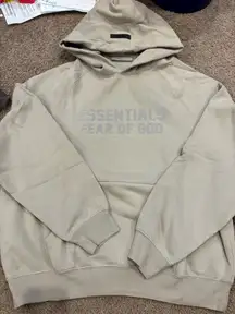 Fear of God Essentials Hoodie Smoke Size L