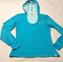 Puma Teal Colored Hoodie XS