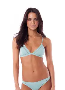 Rhythm green bikini bralet top