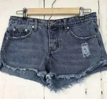 Blank Paige Size S Denim Cut Offs Jean Shorts Raw Hem Ripped Distressed