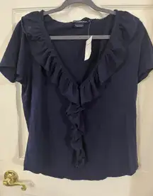 sport Blouse NWT xl Dark Blue