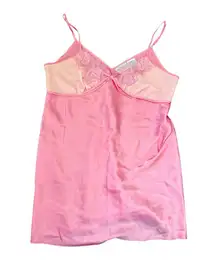Pink Lace Trim Chemise