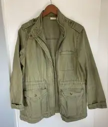 BP army Green Oversized Utility Jacket