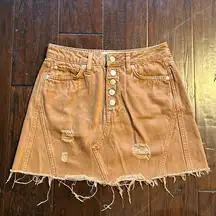 We the Free Free People Cargo Skirt 26