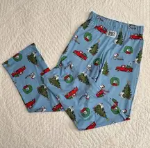 Brief Insanity Snoopy Peanuts Christmas Tree Pajama Lounge Pants Holiday Small