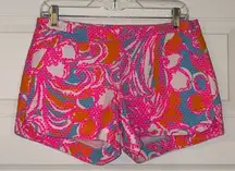 Lilly Pulitzer Adie Shorely Blue Feeling Tanked Shorts
