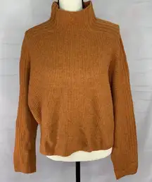 Topshop‎ Women’s Cropped Copper Sweater (NWT)