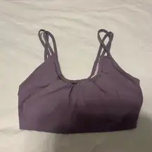 Free People Movement Sports Bra Hot Tip Crop Top Mulberry Size Small Nwot $48