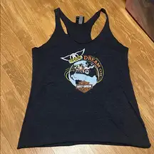 Harley-Davidson Women's gray Graphic Tank Top large