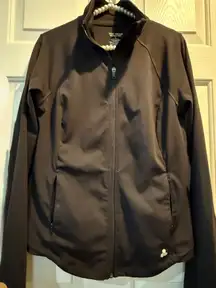 Women's Tek Gear athletic active jacket - size large - black. Excellent condition! No flaws. Smoke free home. Pit to pit 20" Length 25"