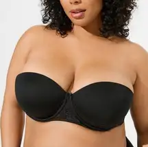 Torrid Bombshell Everyday Strapless Push-Up Bra Size 44 DDD