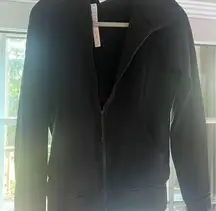 Lululemon Black Full Zip Scuba Sweatshirt