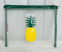 NWOT LoLo Pineapple Mesh Zipper Make-up Cosmetic Bag 9" x 7.5"