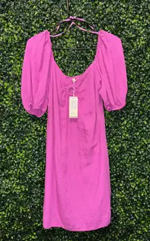 Linen Blend Dress Sim & Sam